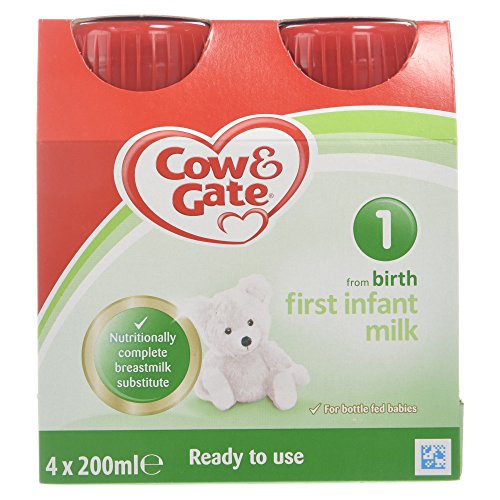 Cow & Gate 1 First Infant Milk from Newborn 4 x 200ml