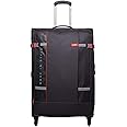Skybags Snazzy 4W Expandable Strolly 81 cm, Soft Trolley (Steel Grey)
