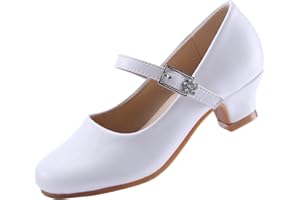 EIGHT KM EKM7015 Filles Talons Bas Mary Jane Robe Formelle Pompes Paillettes Scintillantes Chaussures