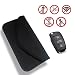 Produktbild Rfid signalblockierung tasche, autoschlüssel fob signalblocker beutel fall rf schild tasche tragbare handy jammer signalblockierung karte schutzhülle brieftasche (schwarz)