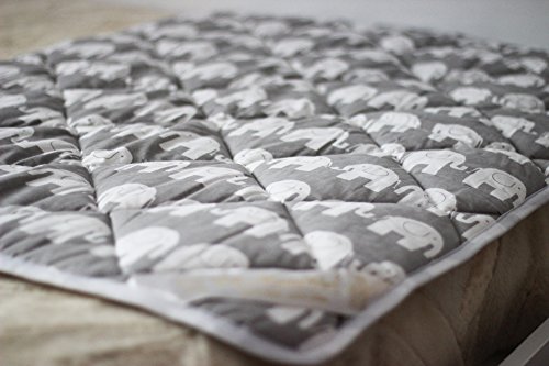 Merino Wool Junior Duvet / Quilt , BABY DUVET 120 x 150 cm + PILLOW 40 x 60 cm, 250gsm. GREY BABY BEDDING. NATURAL PRODUCT. WOOL&COTTON. PERFECT FOR GIFT !