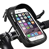motorrad handyhalter test 【Schnelle Installation und schnelle Freigabe】Die werkzeugfreie Halterung passt für die meisten Fahrräder, wie zum Beispiel für Stadtfahrräder, Rennräder und Mountainbikes.Lenkerhalterung und Vorbauhalterung verfügbar.