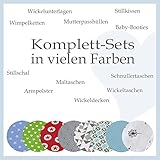 Wickelunterlage für unterwegs, Farben: grün blau mint rot ❤ SmukkeDesign NEU - 3