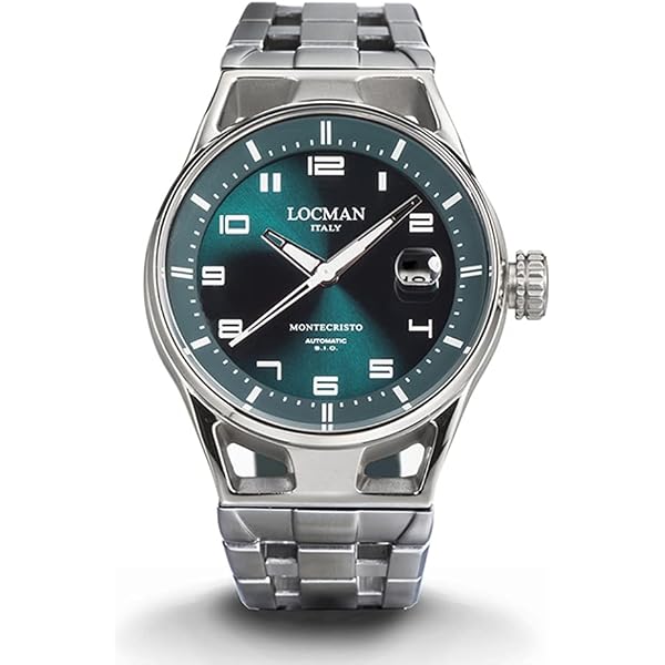 Vendesi Locman Montecristo Mens 051100BKFRD0GOK Stainless Steel.... per 765 € da un Trusted Seller su