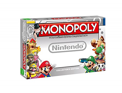 Preisvergleich Produktbild Monopoly - Nintendo-Edition - 6 Sammler Spielfiguren / Gesellschaftsspiel / Brettspiel Deutsch