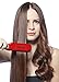 Hair Flat Iron Professional Hair Straighteners Fast Heating 60 Seconds to 230 Degree Wide Nano Titanium Plate LCD Display Temperature Control Red Fairywill