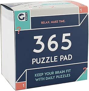 365 Days Puzzle Activity Desk Pad 