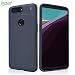 Produktbild OnePlus 5T Hülle - TPU Leder Ultra dünn Rückenschale Schock-Absorbieren Case Cover für OnePlus 5T(Blau)