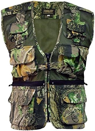 Camouflage Multi Pocket Camo Fishing Hunting Army Military Waist Coat Vest