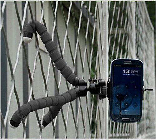 QUMOX Octopus Tr  pode Gorillapod gran selfie Reposer serpiente y alicate pel  cula correa para iPhone 4 5 5  C 5S 6 6    Plus DSLR DC Samsung Galaxy Note Sony Z Motorola