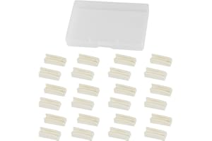 LEONTOOL Pince à bec plat à double mâchoire en nylon Pince à courber le fil métallique Pince à bijoux pour les projets de bricolage à la main Outils