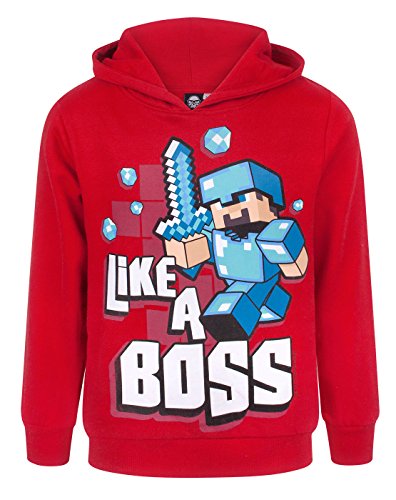 Preisvergleich Produktbild Minecraft Official Like A Boss Boy's Hoodie (11-12 Years)