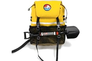 Poggapp RC Crawler Car Backpack, Yellow Bag + Shovel, Storage Bag, 1/8 1/10 Scale, For Kids