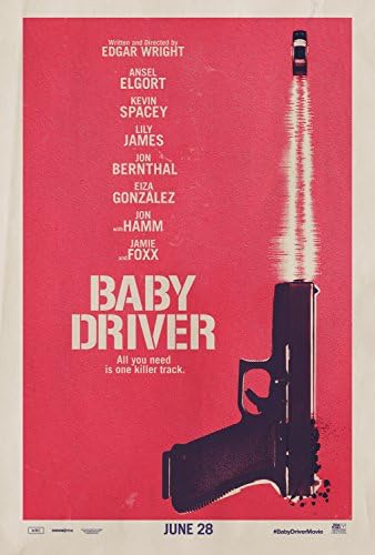 MBPOSTERS Baby Driver 2017 Movie Poster in sizes