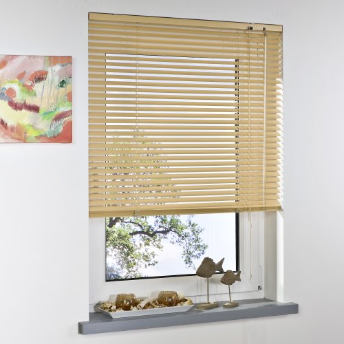 GARDUNA ALU Jalousie # beige 200 x 160cm # – viele Farben & Größen - 2