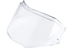 VCOROS Visiera Casco per FF900 Valiant II,Visiera Lente Per Casco Moto,Sostituzione della Visiera della Lente del Casco del Parabrezza del Motociclo per Il Casco Integrale (Trasparente)