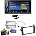 Produktbild Pioneer AVH-A210BT USB Autoradio Touchscreen Bluetooth Moniceiver Autoradio CD DVD MP3 Freisprecheinrichtung WAV AUX AAC DivX Einbauset für Mercedes A W169 B Klasse W245