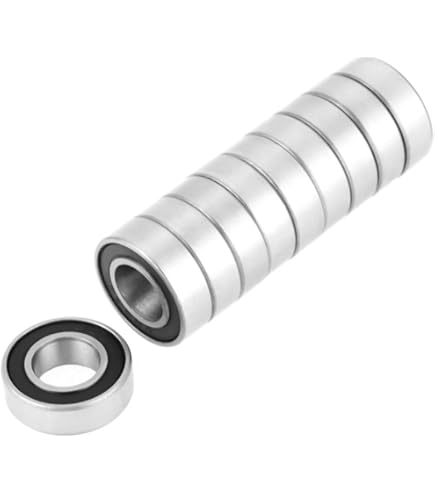 Sourcing Map 10pcs Roulement à Billes à Gorge Profonde 7mm X