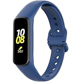 Samsung Galaxy Fit2 Bileklik Kayışı Termoplastik Kordon CordFit Lacivert