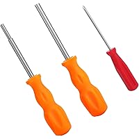 Prasacco 3-teiliges Gamebit Sicherheits Schraubendreher Set, 3.8/4.5 mm Sicherheits-Schraubendreher und 2,5 mm Drehschraubend