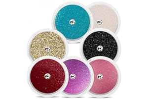 Diasticker® - Freestyle Libre 2 Stickers, Autocollant pour capteur - 7er Set "Glitter"
