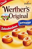 werthers echte schmelzen Lieferumfang: 1 x 10er Pack à 42 g Beutel Werthers Echte ohne Zucker in mini / Kleine, zuckerfreie Süßigkeiten mit intensivem Karamell-Geschmack zum Naschen für unterwegs oder auch zum Teilen
