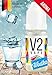 Produktbild V2 Vape Vodka/Wodka AROMA/KONZENTRAT hochdosiertes Premium Lebensmittel-Aroma zum selber mischen von E-Liquid/Liquid-Base für E-Zigarette und E-Shisha 50ml 0mg nikotinfrei