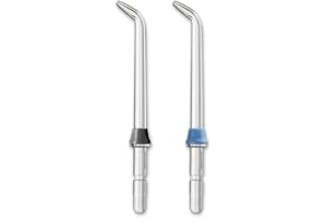 Waterpik - Embouts Jet Classique pour Hydropulseur Dentaire Waterpik, Nettoyage des Dents & Gencives, Lot de 2 (JT-100E)
