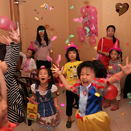 Wuudi Handbrause/Streupistole für Hochzeit, 30 cm, 6 Stück