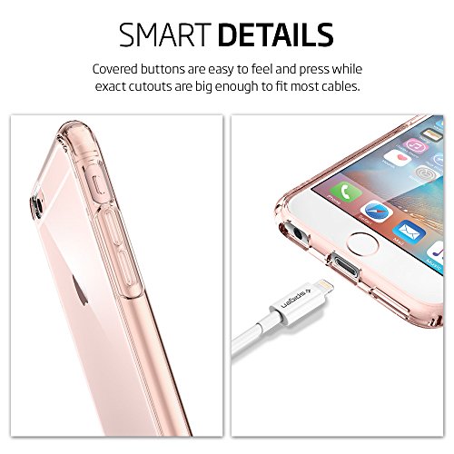 Spigen - Funda iPhone 6 6s Carcasa con Tecnolog a de coj n de aire y protecci n h brida de ca da Rosa Crystal reviews Spigen - Funda iPhone 6 6s Carcasa con Tecnolog a de coj n de aire y protecci n h brida de ca da Rosa Crystal