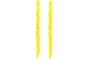 Ceboic 2 Pièces Boa en Plumes, 2M Boa de Plumes Moelleuses Colorées Accessoire de Costume pour Déguisement, Fête à Thème, Mariage, Carnaval, Halloween, Cadeau de Noël