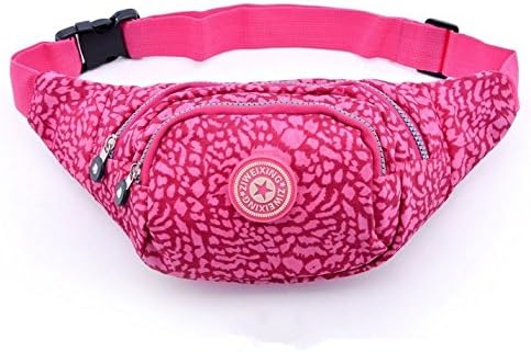 Bum Bag fanny Pack Festival Money Waist Pouch Travel Canvas Belt - Festivals /Club Wear/ Holiday Wear (Rosestone pattern)