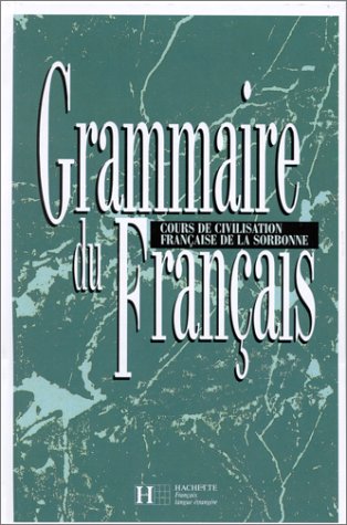 couverture de : Grammaire du français couverture de : Grammaire du français