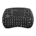 Produktbild Leelbox Drahtlose Mini-Tastatur mit Touchpad-Maus für Android TV Box Pad PC Smart TV, 2,4 GHz, schwarz