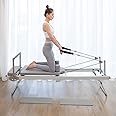 ARKANTOS Foldable Pilates Reformer, Pilates Machine & Equipment for Home use I Suitable for beginners and intermediate users