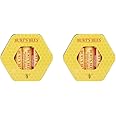 Burt's Bees Lip Balm Gift Set, Beeswax, Honey & Pomegranate Lip Balms, Trio Tin in Reusable Keepsake Tin, 3x4.25g (Pack of 2)