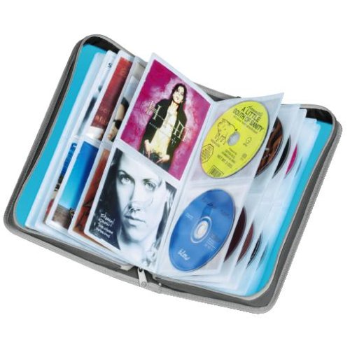 Hama CD-Wallet 96, Blau/Silber - 2