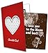 Produktbild Ich liebe Dich bis zum Mond und zurück. - Schokoladen-Grußkarte / Süßes Geschenk ("I love you to the Moon and back" Chocolate Card) - Schokolade Grußkarte