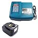 Produktbild ADpower Ersetzen Makita Akku BL1430 BL1440 BL1450 Li 14,4 V, 5,0 Ah & 1,5A Ladegerät DC18RC DC18RA 7.2A~18V Li-ion Akku