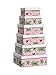 Produktbild Item Schachtelset, Flamenco, Pappe, rosa, 43.0 x 33.0 x 15.0 cm, 10 Stück