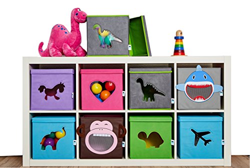 STORE.IT 672067 Spielzeugkiste mit Sichtfenster Dino - 3