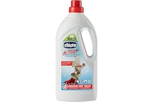 Artsana Chicco Baby Protection Detersivo Bucato Igienizzante per i vestiti del bambino e della famiglia, abbatte gli Odori, 0+ Mesi - 1.5 L