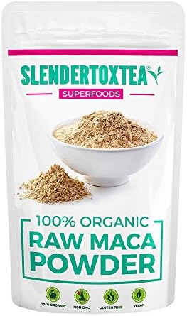 Slendertoxtea Superfoods - Organic Raw Maca Powder (500g)