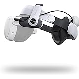 BOBOVR M3 Pro de Sangle de tête pour Bloc de Batterie Accessoires, Compatible avec Meta Quest 3,réduit Le Stress du Visage, C