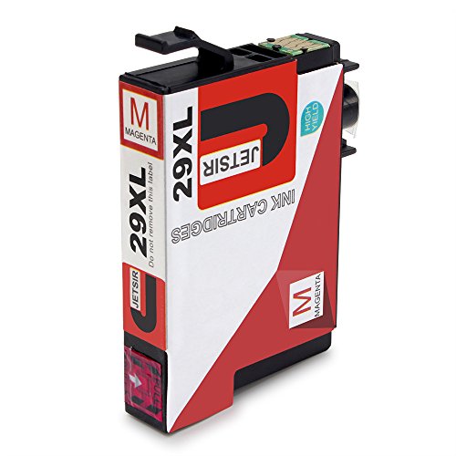 JETSIR Kompatibel Druckerpatronen Ersatz für Epson 29XL, Hohe Ergiebigkeit Kompatibel Mit Epson Expression Home XP-235 XP-245 XP-335 XP-342 XP-432 XP-442 XP-247 XP-330 XP-332 XP-345 XP-430 XP-435 XP-445 Drucker (2 Schwarz,1 Cyan,1 Magenta,1 Gelb) - 4