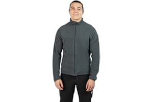 Izas - Forro Polar para Hombre - Chaqueta Polar con Cuello Alto y Cremallera - Forro Polar de Invierno Ligero y de Secado Rápido - Ideal para Actividades al Aire Libre - Padru