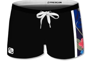 FREEGUN Maillot de Bain Garçon Séchage Rapide, Boxer de Bain Enfant, Plage et Piscine