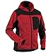Produktbild Blåkläder Workwear 167382 Strickjacke 4930" mit Softs, 1 Stück, rot/schwarz, XXL