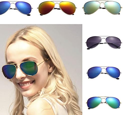 Clearance Sale!OverDose Unisex Women Mens Classic Metal Designer Aviator Sunglasses New(#6)