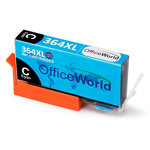 OfficeWorld Kompatible Patronen Ersatz für 364XL Patronen Hohe Kapazität Kompatibel für Photosmart 5510 5511 5512 5514 5515 5520 5522 5524 6510 6520 6512 6515 7510 7520 7515 B8550 B8558 B110c B010a C5370 C5383 C5388 C6324 C6380 D5460 D7560 C310a C410a B209a B210a HP Deskjet 3070A - 9